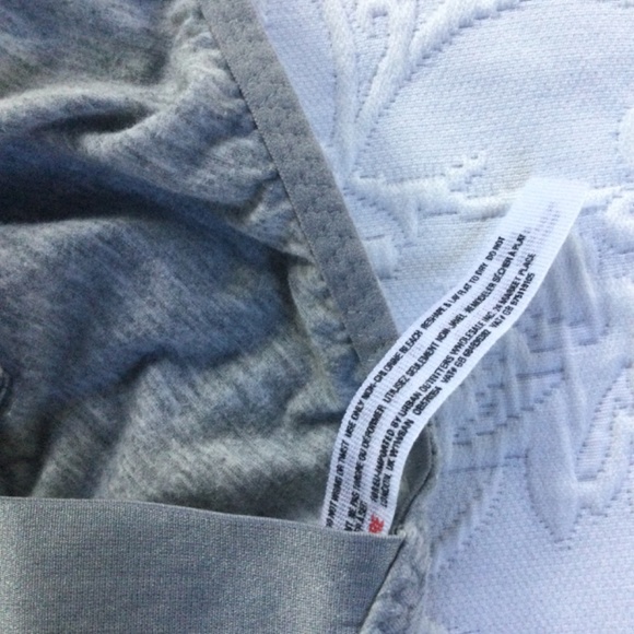 Free People Triangle Cup Minimal Coverage Wireless Bra M Heather Gray Stretch - Picture 4 of 10